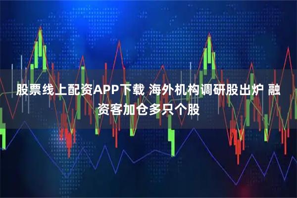 股票线上配资APP下载 海外机构调研股出炉 融资客加仓多只个股